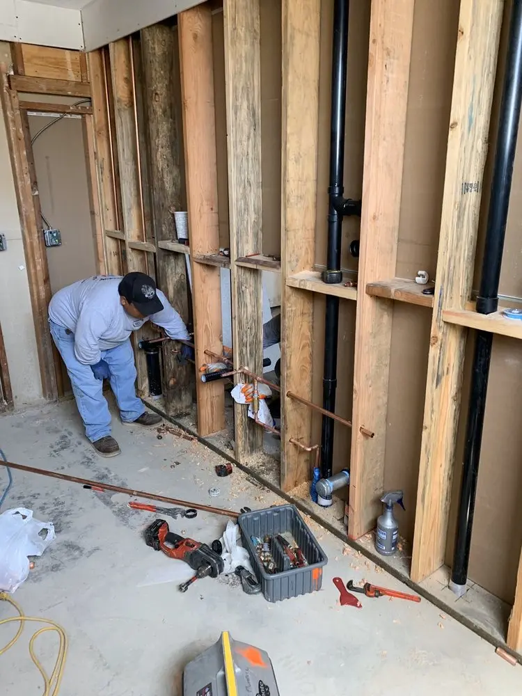 Commercial rough-in plumbing for Commercial Plumbing in Kingsbury Beach